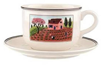Villeroy & Boch Design Naif Frühstückstasse mit Untertasse
