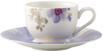 Villeroy & Boch Mariefleur Gris Espressotasse mit Untertasse