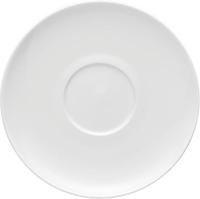Rosenthal Caf&eacute; au lait-Untertasse, 18 cm, Jade / Wei&szlig;