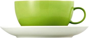 Thomas Sunny Day Cappuccinotasse mit Untertasse apple green