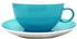 Thomas (Rosenthal) Sunny Day Cappuccinotasse mit Untertasse turquoise