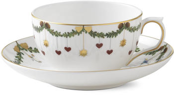 Royal Copenhagen Star fluted Christmas Tasse 0,32 l 2 tlg.