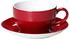 Dibbern Solid Color Kaffeetasse 0,25 Ltr. signalrot