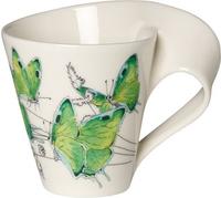 Villeroy & Boch NewWave Caff&egrave; Deep green hairstreak Becher mit Henkel
