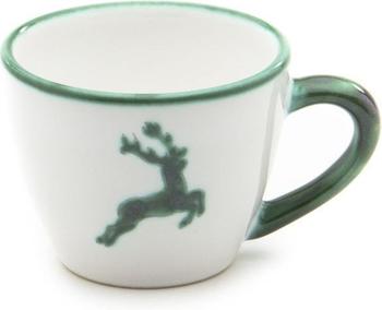 Gmundner Espressotasse 60 ml grüner Hirsch