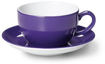Dibbern Kaffeeuntertasse Solid Color Violett