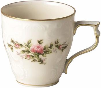 Rosenthal Espresso-/Mokka-Obertasse Sanssouci Elfenbein Moosrose neu Poliergold Ramona