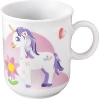 Seltmann Weiden Becher "Compact, Mein kleines Einhorn" Becher mit Henkel 0,25 l