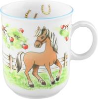 Seltmann Weiden Becher "Compact, Mein Pony" Becher mit Henkel 0,25 l