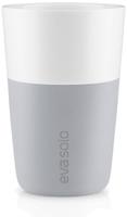 Eva Solo 2 Cafe-Latte-Becher 0,36l Marble grey