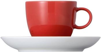 Thomas Sunny Day Espressotasse mit Untertasse rot