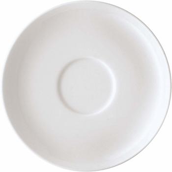 Arzberg Form 1382 Cafe-au-lait-Untertasse 15 cm weiß