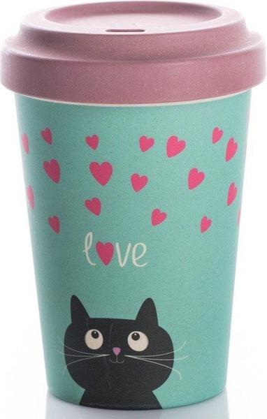 Chic.mic BambooCup Travel Mug 400 ml Love- Cat