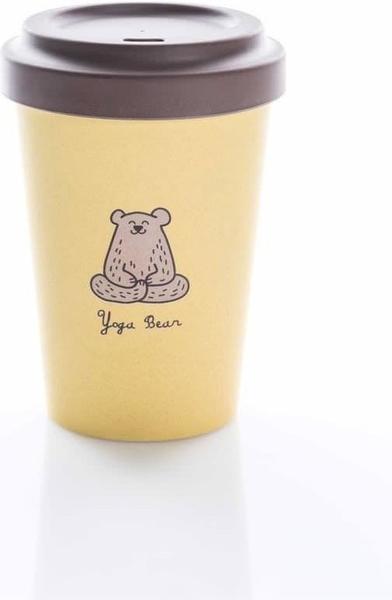 Chic.mic BambooCup Travel Mug 400 ml Yoga Bear