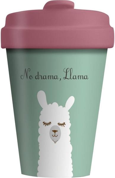 Chic.mic BambooCup Travel Mug 400 ml Drama Llama
