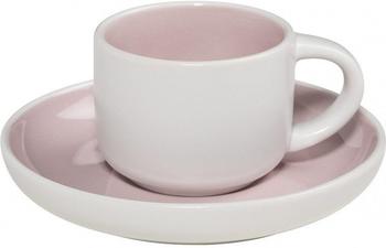 Maxwell & Williams Tint Espressotasse mit Untertasse rosa