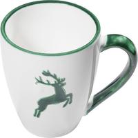 GMUNDNER KERAMIK TAFR09/324, GMUNDNER KERAMIK Fr&uuml;hst&uuml;cksbecher 0,3l Gr&uuml;ner...