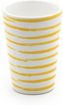 Gmundner Trinkbecher 11 cm gelbgeflammt