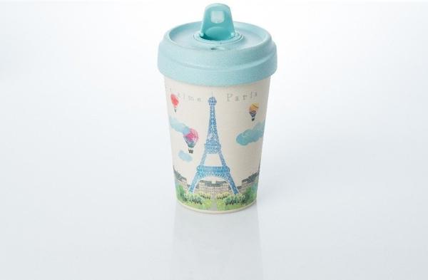 Chic.mic BambooCup Travel Mug 400 ml Paris Watercolor
