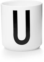 Design Letters 10201000U, Design Letters - AJ Porzellan Becher U, wei&szlig;, 30 Tage