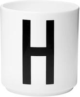 Design Letters 10201000H, Design Letters - AJ Porzellan Becher H, wei&szlig;