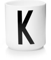 Design Letters 10201000K, Design Letters - AJ Porzellan Becher K, wei&szlig;