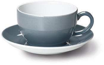Dibbern Cappuccino Untertasse Solid Color Grau