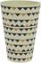 Ebos Bambusbecher Coffee-to-go Gartenparty Black and Gold