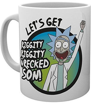 GB Eye Rick and Morty Mug Wrecked Kelche Tassen