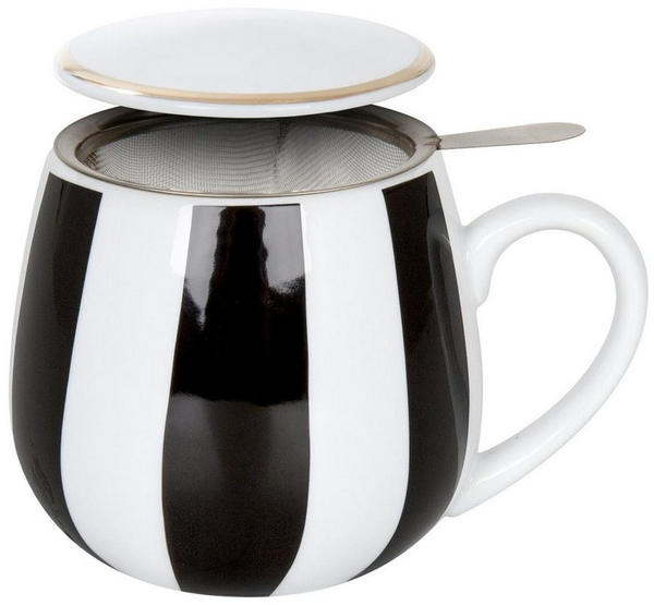 Könitz Teeset Tea for you Kuschelbecher Black and White Stripes