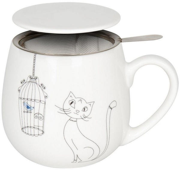 Könitz Teeset Tea for you Kuschelbecher Cats and Birds