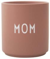 Design Letters 10101002NUDEMOM, Design Letters - AJ Favourite Porzellan Becher, Mom /