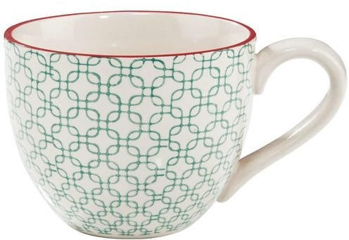 Butlers Porzellan Tasse groß Retro 550 ml hellblau