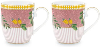 PiP Studio La Majorelle Becher small pink 0,145 l (2er-Set)