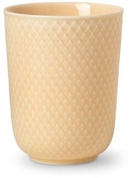 Lyngby Porcelæn Rhombe Becher (33 cl) sand