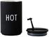 Design Letters Thermo Cup HOT black
