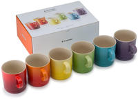Le Creuset 79114358359030, Le Creuset Becher 350ml 6er Set, Regenbogen
