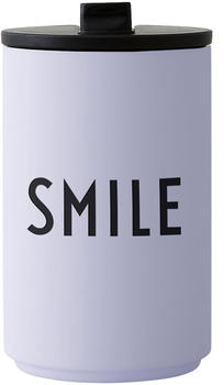 Design Letters Thermo Cup SMILE flieder
