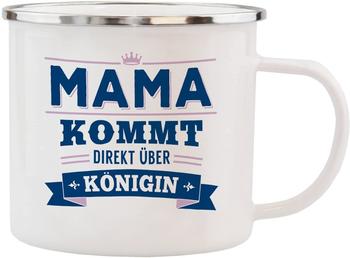 HTI-Living Becher Echter Kerl Emaille Becher Mama