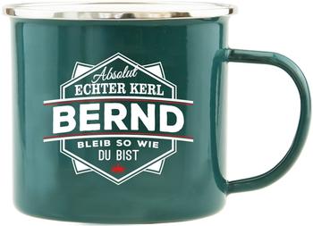 HTI-Living Becher Echter Kerl Emaille Becher Bernd