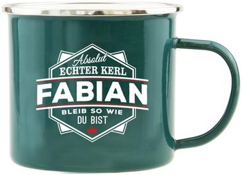 HTI-Living Becher Echter Kerl Emaille Becher Fabian