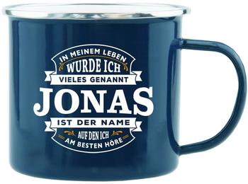 HTI-Living Becher Echter Kerl Emaille Becher Jonas