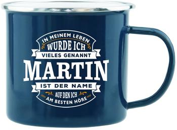 HTI-Living Becher Echter Kerl Emaille Becher Martin