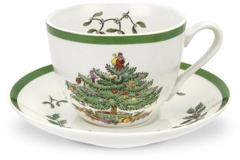 Spode Christmas Tree Teetasse mit Untertasse 20 cl