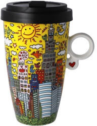 Goebel-Kunststoffe Mug To Go James Rizzi My New York City Sunset 15,0 cm