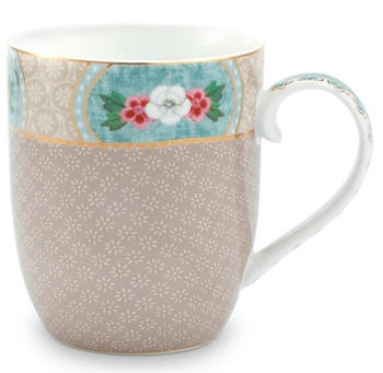 PiP Studio Blushing Birds kleiner Becher (0,145 L) khaki