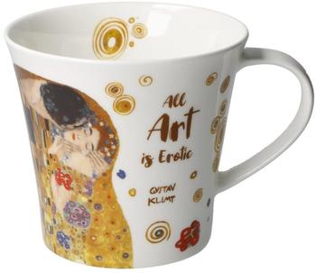 Goebel-Kunststoffe Coffee-/Tea Mug Gustav Klimt All Art is Erotic 9,5 cm