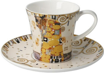 Goebel-Kunststoffe Kaffeetasse Gustav Klimt Die Erfüllung 8,5 cm