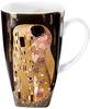 Goebel Becher »Der Kuss«, von Gustav Klimt, schwarz