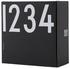 Design Letters AJ Nummern: 1-4 Espressotassen 4er Set schwarz